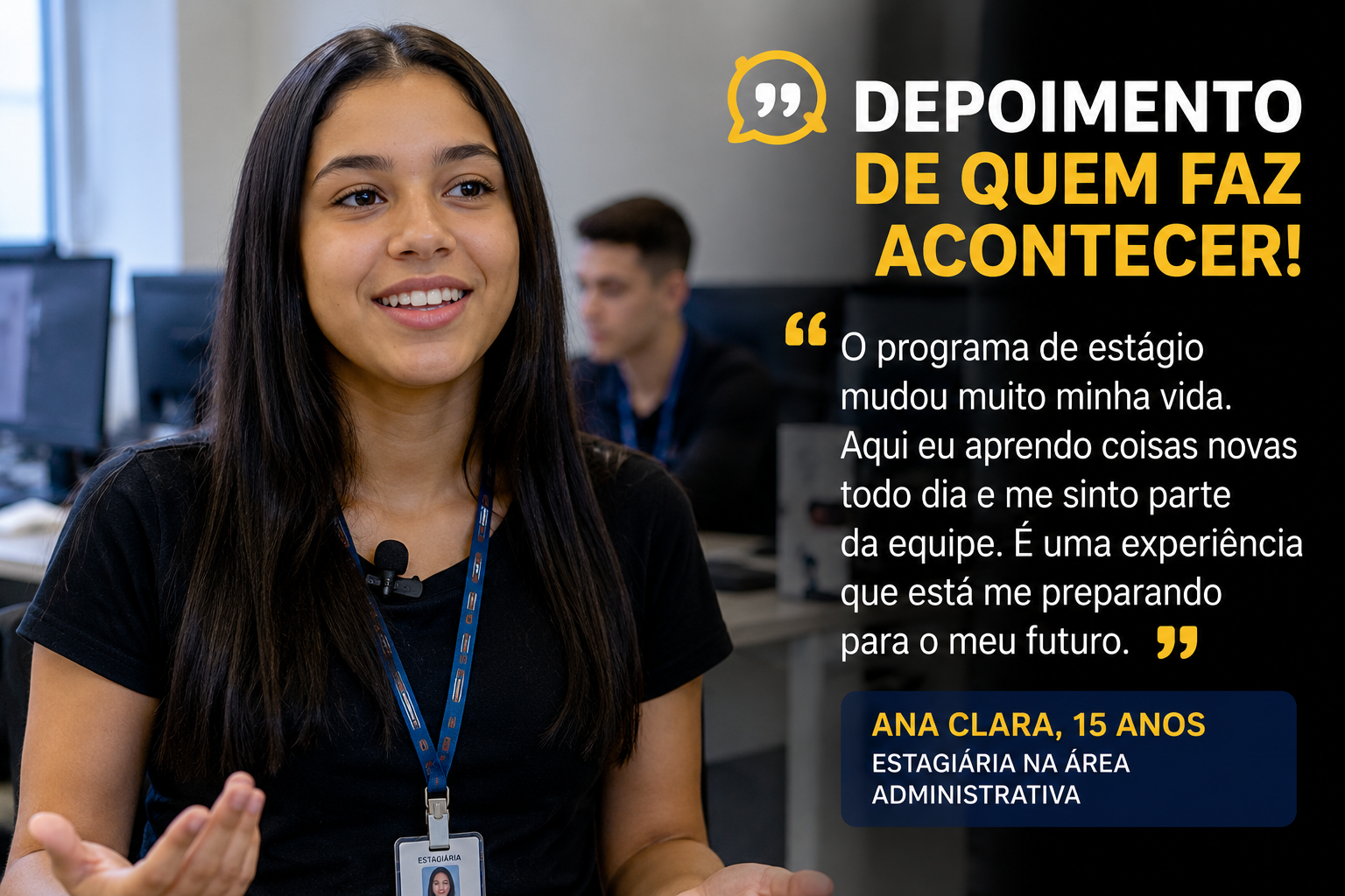 Depoimento de Ana Clara